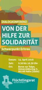 FlueRa_Dialogkonf_Hilfe_zSoliSchwerp_Eritrea_Flyer_DE